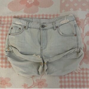 One Teaspoon Denim Shorts Women Size 27